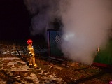 Pożar przy ul. Szklarskiej 