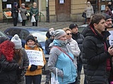 Kłodzko: protest przeciw przymusowi szczepień [Foto]