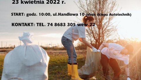Akcja wspólnie sprzątanie gminy Szczytna
