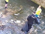 Polanica-Zdrój: wspólnie posprzątali koryto rzeki [Foto]