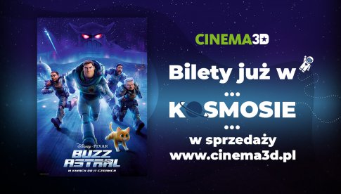 Zajmij w Cinema3D najlepsze miejsce na premierze „Buzz Astral”