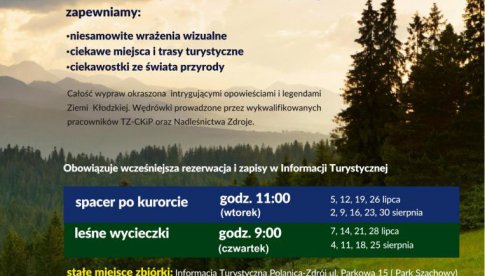 Spacery, wycieczki Polanica-Zdrój i okolice 