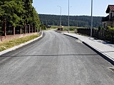 Zakończenie projektu budowy drogi i przebudowy ulic w Szczytnej