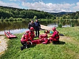 Patrol akwenu i ćwiczenia z ratownictwa wodnego [Foto]