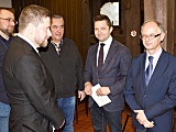 Aleš Michl w Muzeum Papiernictwa, 3.1.2022 Duszniki-Zdrój