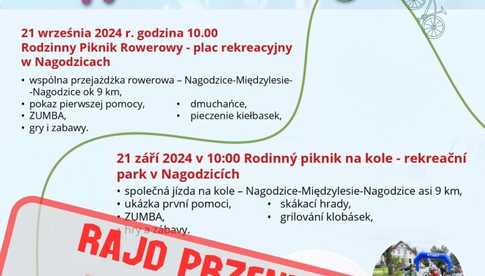 28 września, Nagodzice: Rodzinny Piknik Rowerowy