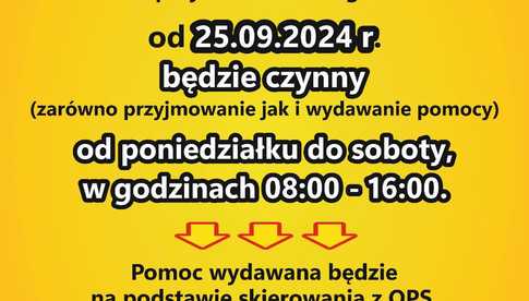 Zmiana funkcjonowania punktu pomocy powodzianom w Bystrzycy Kłodzkiej