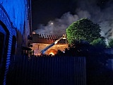 [FOTO] Pożar stodoły. Dzięki sprawnej akcji uratowano zwierzęta