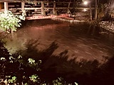 [FOTO] Rzeka w Strzelcach wylała. Ogłoszono alarm przeciwpowodziowy