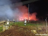  [FOTO] Pożar stodoły 