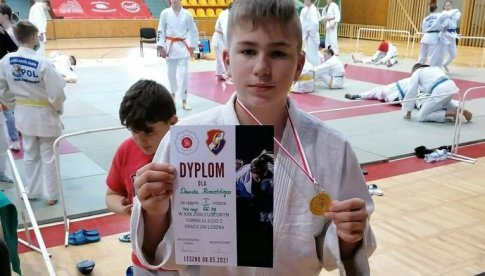 Sukces Dawida Kamińskiego na Turnieju Judo w Lesznie