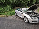 [FOTO] Zderzenie dwóch aut, jeden z kierowców nietrzeźwy