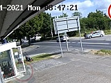[FOTO] Policjantka w radiowozie potrąciła rowerzystkę