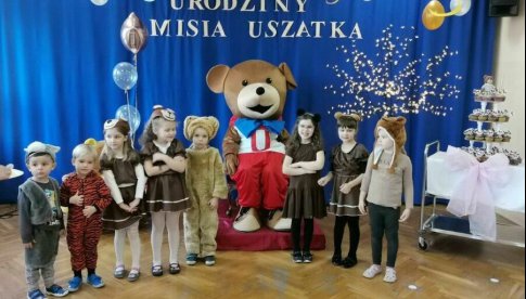 [FOTO] Przedszkolaki z Misia Uszatka obchodziły urodziny swojego patrona