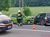 [FOTO] Wypadek na ul. Jeleniogórskiej w Świebodzicach