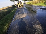 [FOTO] Groźny pożar w Jaroszowie. Spłonął bus
