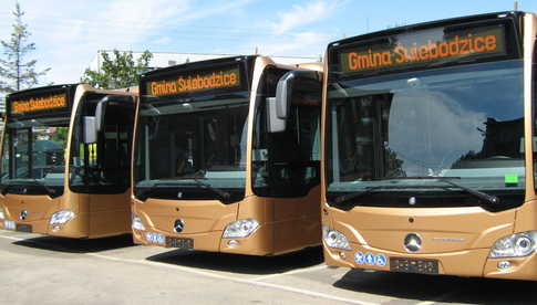 UWAGA! Zmiana kursowania autobusów miejskich w Świebodzicach