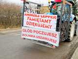 [FOTO] Rolnicy z gminy Żarów dołączyli do ogólnopolskiego protestu. Jakie były ich główne postulaty?