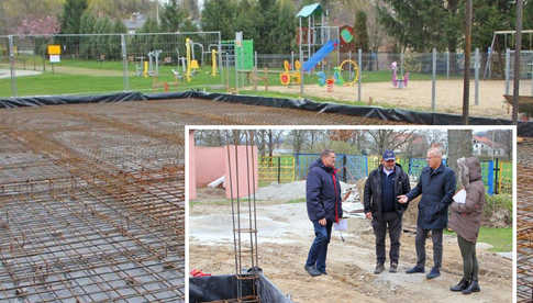 [FOTO] Rozbudowa szkoły w Gniewkowie nabiera tempa