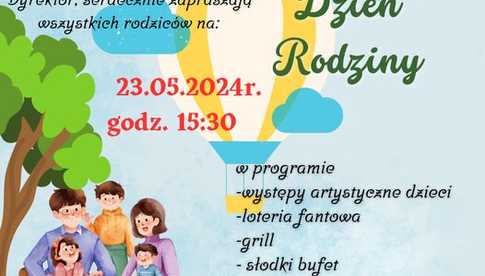 23.05, Marcinowice: Dzień Rodziny w Publicznym Przedszkolu 