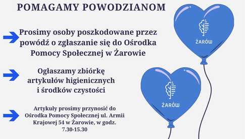 Pomoc dla powodzian w gminie Żarów