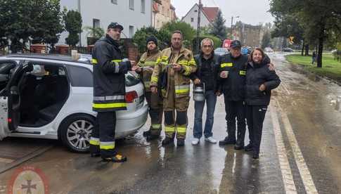 [FOTO] Bohaterska OSP w akcji. Druhowie podsumowują działania