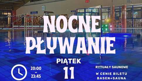 11.10, Świebodzice: Nocne Pływanie