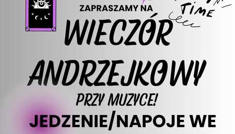 30.11, Pogorzała: Wieczór Andrzejkowy