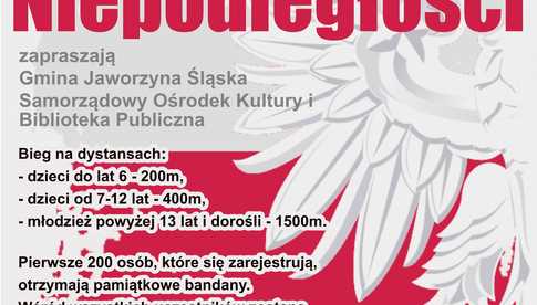 11.11, Jaworzyna Śląska: Bieg Niepodległości