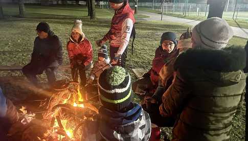 [FOTO] Przy ognisku o sporcie. Za nami Sportowa Kolęda