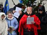 [WIDEO/FOTO] Jasełka, nagrody i uroczysty orszak. Trzej Królowie zawitali do Mokrzeszowa