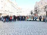 [WIDEO/FOTO] Tegoroczni maturzyści wspólnie zatańczyli poloneza na świdnickim rynku!