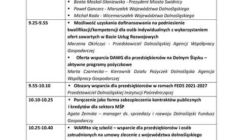 27.02, Świdnica: Spotkanie dla przedsiębiorców poświęcone funduszom unijnym