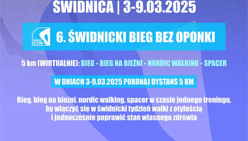 Zapisz się na „Świdnicki Bieg Bez Oponki”!