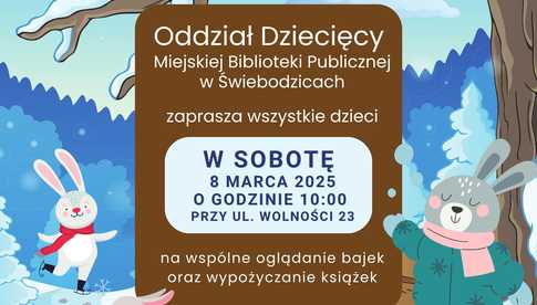 8.03, Świebodzice: Kinoranek z biblioteką