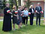 [FOTO] Pszenno biało-czerwone – uroczyste obchody Dnia Flagi RP 