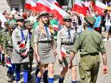[WIDEO/FOTO] Świdnica w biało-czerwonych barwach. Obchody Święta Flagi RP