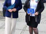 [FOTO] Festiwal Piosenki Obcojęzycznej i odśpiewanie hymnu UE rozpoczęło Europejski Weekend w Strzegomiu