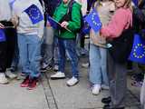 [FOTO] Festiwal Piosenki Obcojęzycznej i odśpiewanie hymnu UE rozpoczęło Europejski Weekend w Strzegomiu