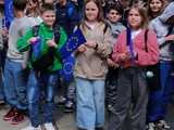 [FOTO] Festiwal Piosenki Obcojęzycznej i odśpiewanie hymnu UE rozpoczęło Europejski Weekend w Strzegomiu