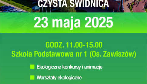 23.05, Świdnica: Piknik Ekologiczny Czysta Świdnica