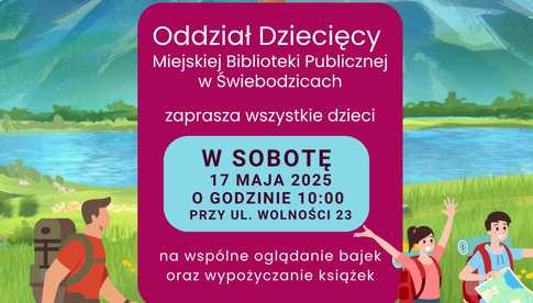 17.05, Świebodzice: Kinoranek z biblioteką