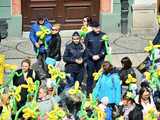 [WIDEO/FOTO] Cieszmy się nadzieją. Żółty Marsz ponownie przeszedł przez świdnicki rynek