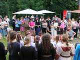 [FOTO] Piknik z historią w tle. Na wzgórzu Wieżyca upamiętniono 280. rocznicę bitwy pod Dobromierzem