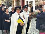 [WIDEO/FOTO] Uroczystości przyjęcia nowych członków do Zakonu Rycerskiego Świętego Grobu w Jerozolimie. Wśród nich bp Mendyk 