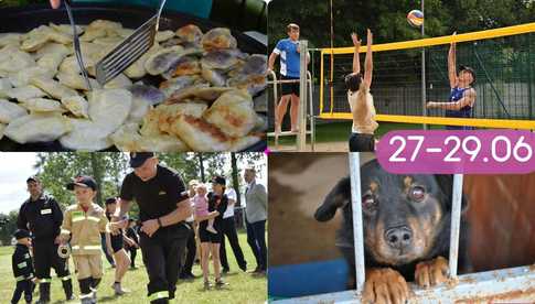 Święto Pieroga, Festiwal Mokrych Nosków, zawody sportowe. Co się dzieje w najbliższy weekend?