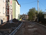 remont ulicy Długosza w Wałbrzychu