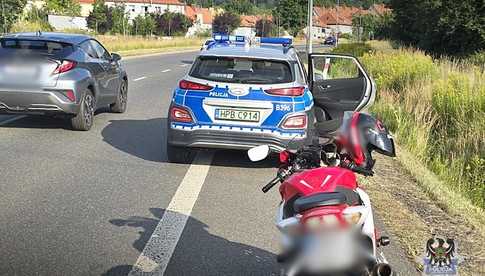 Próbował uciec przed policją. Nie potrafił racjonalnie wytłumaczyć, dlaczego chciał zwiać