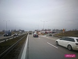 Zderzenie dwóch ciężarówek na A4 