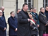 Zobacz, jak Wrocław obchodził rocznicę wybuchu wojny w Ukrainie [Foto, Wideo]